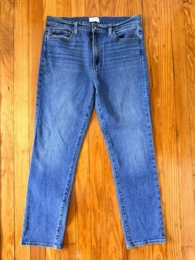 Favorite Daughter Straight Ankle Jeans (run small)